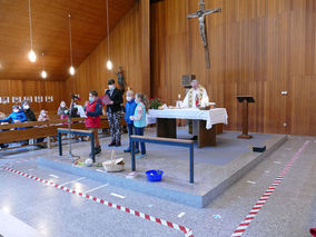 Patronatsfest in der St. Elisabeth Kirche in Merxhausen (Foto: Karl-Franz Thiede)